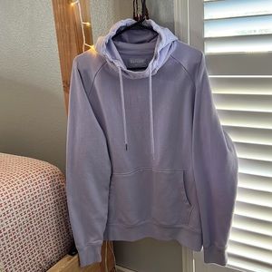 Express CoMfY hoodie sz Men’s Large L pastel purple Popover Unisex?